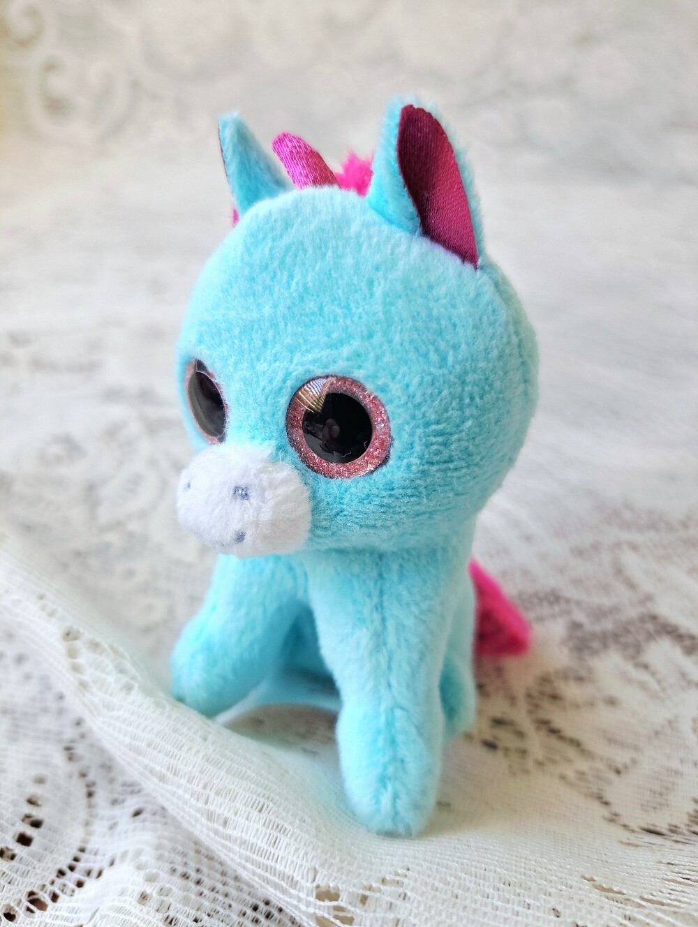 Ty Teenie Beanie Boos Magic The Pink and Blue Unicorn 3” McDonald's